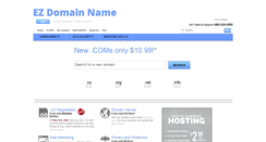 Desktop Screenshot of ezdomainname.com